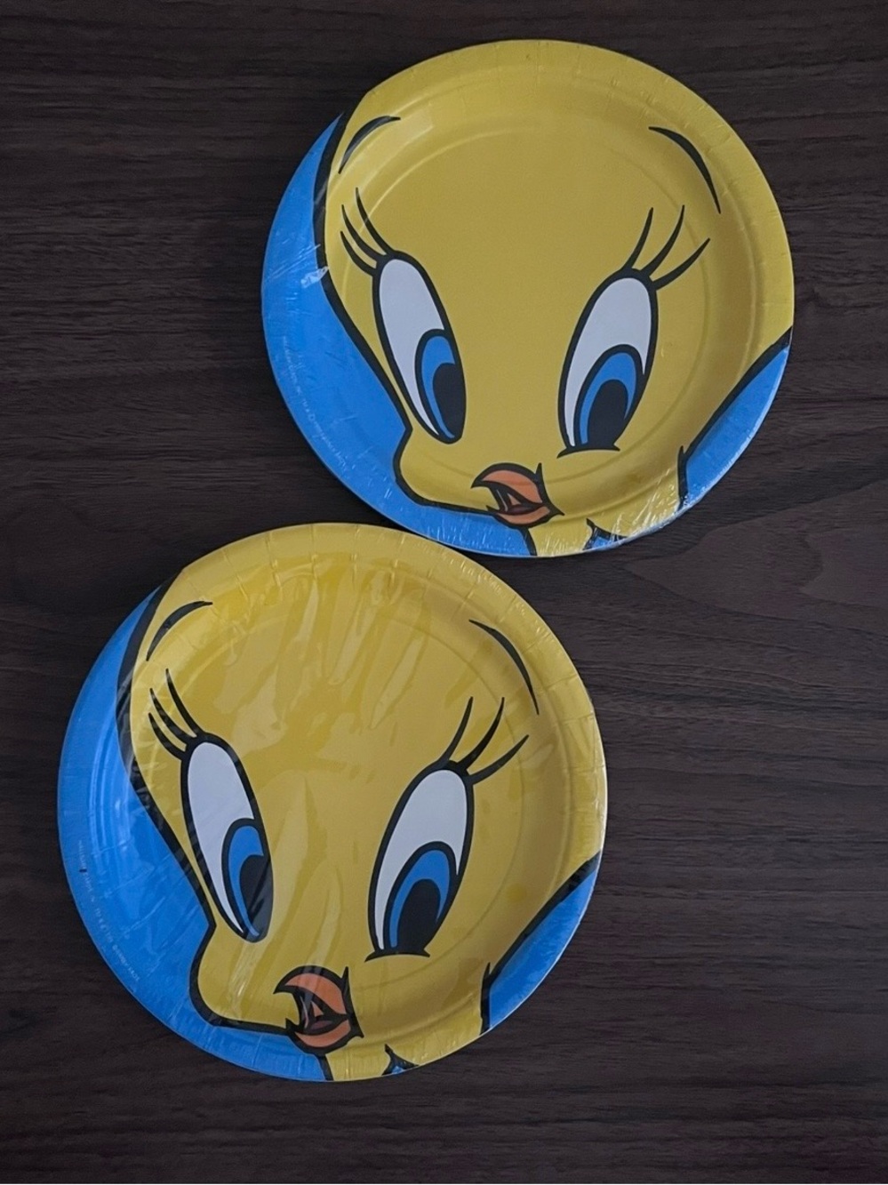 Vtg Looney Tunes Tweety Bird Sealed 6 3/4"
Paper Plates Party Supplies Lot Of 2